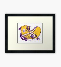 Silly Shoe Framed Print