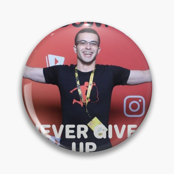 Item preview, NEVER BACK DOWN NEVER GIVE UP Nick Eh 30 designed and sold by YiimmySells.