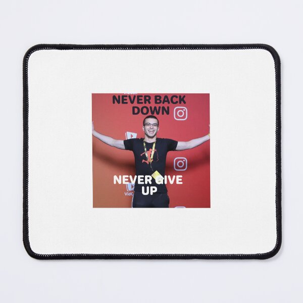 Item preview, NEVER BACK DOWN NEVER GIVE UP Nick Eh 30 designed and sold by YiimmySells.