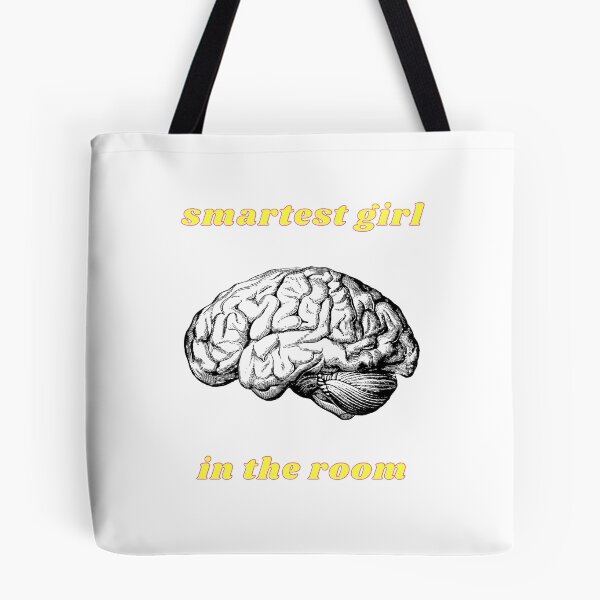 Item preview, Smartest Girl in the Room (Brain) 1 designed and sold by MerchQuiTue.