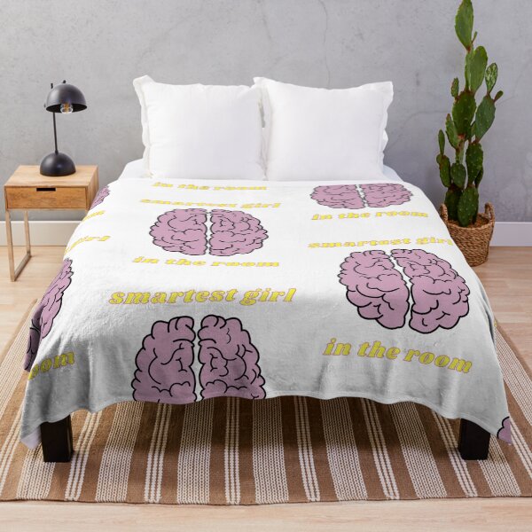 Item preview, Smartest Girl in the Room (Brain) 2 designed and sold by MerchQuiTue.