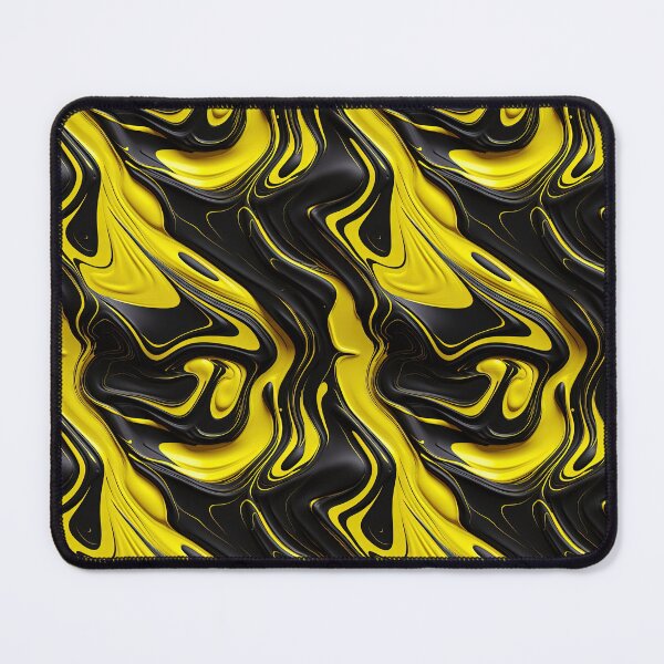Item preview, Liquid Plastic effect background, black and yellow designed and sold by Graphics By Craig.