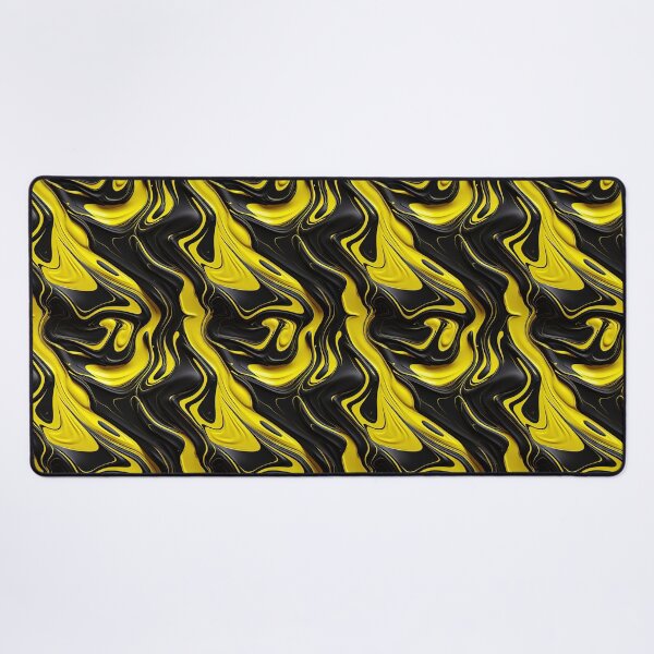 Item preview, Liquid Plastic effect background, black and yellow designed and sold by Graphics By Craig.