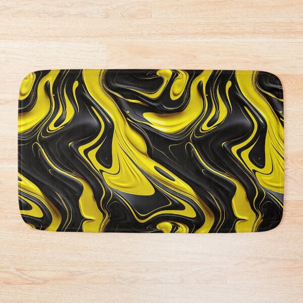Item preview, Liquid Plastic effect background, black and yellow designed and sold by Graphics By Craig.