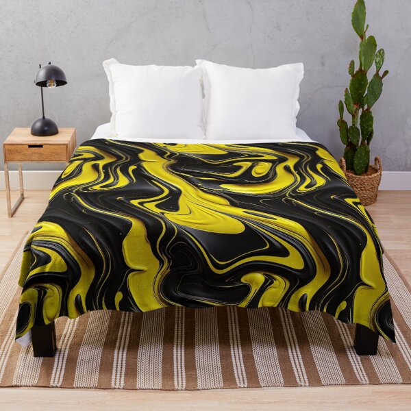 Item preview, Liquid Plastic effect background, black and yellow designed and sold by Graphics By Craig.
