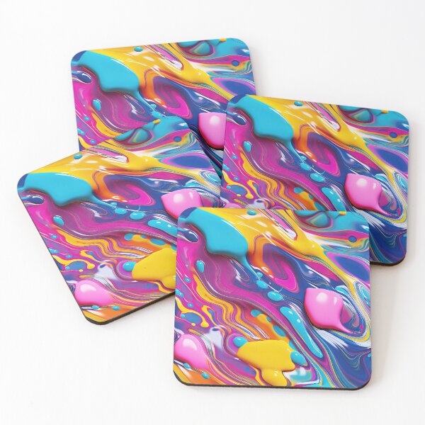 Item preview, Liquid Plastic effect background, multicoloured designed and sold by Graphics By Craig.
