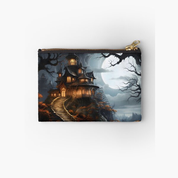 Item preview, Halloween Haunted House designed and sold by ConfettiSkyArt.