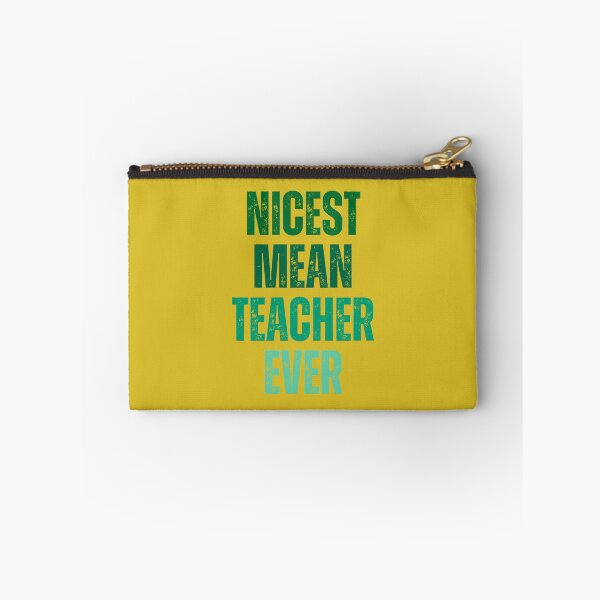 Item preview, nicest mean teacher ever designed and sold by artprintschabab.