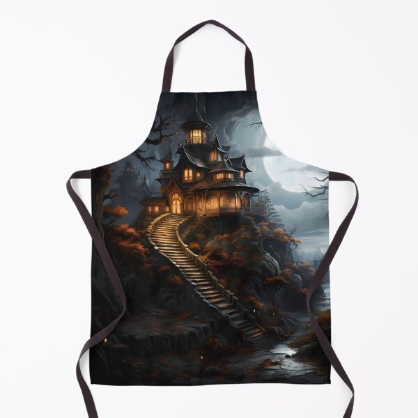 Item preview, Halloween Haunted House designed and sold by ConfettiSkyArt.