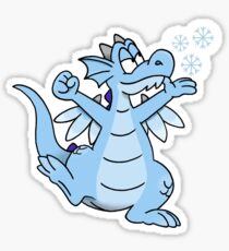 Snowflake Frizard Sticker