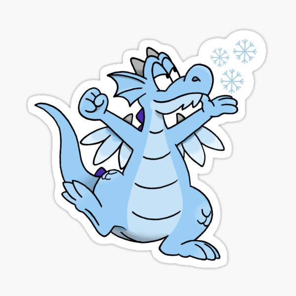 Snowflake Frizard Sticker