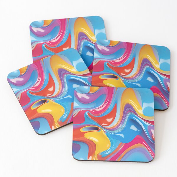 Item preview, Liquid Plastic effect background, multicoloured designed and sold by Graphics By Craig.