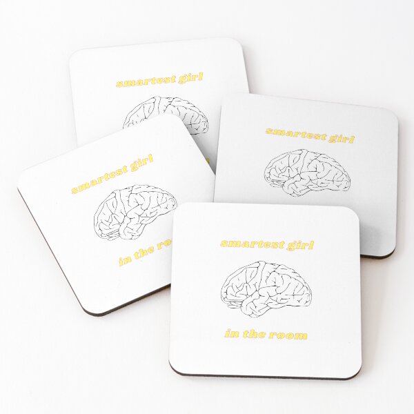 Item preview, Smartest Girl in the Room (Brain) 5 designed and sold by MerchQuiTue.