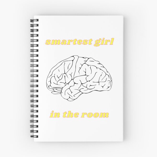 Item preview, Smartest Girl in the Room (Brain) 5 designed and sold by MerchQuiTue.