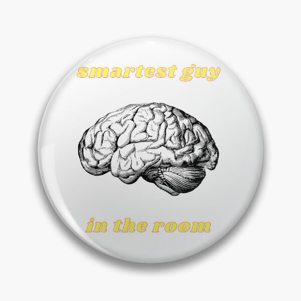 Item preview, Smartest Guy in the Room (Brain) 1 designed and sold by MerchQuiTue.