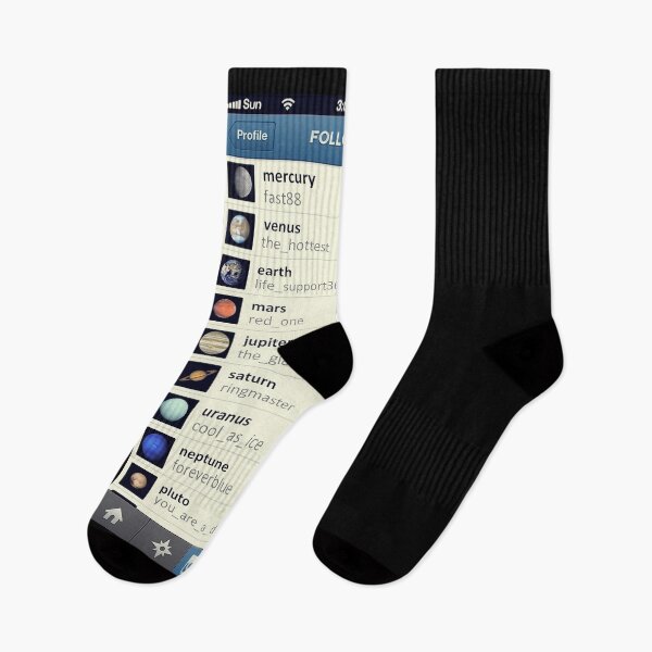 Item preview, Solar System Social Network designed and sold by 300Spikes.