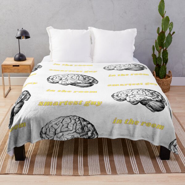 Item preview, Smartest Guy in the Room (Brain) 1 designed and sold by MerchQuiTue.