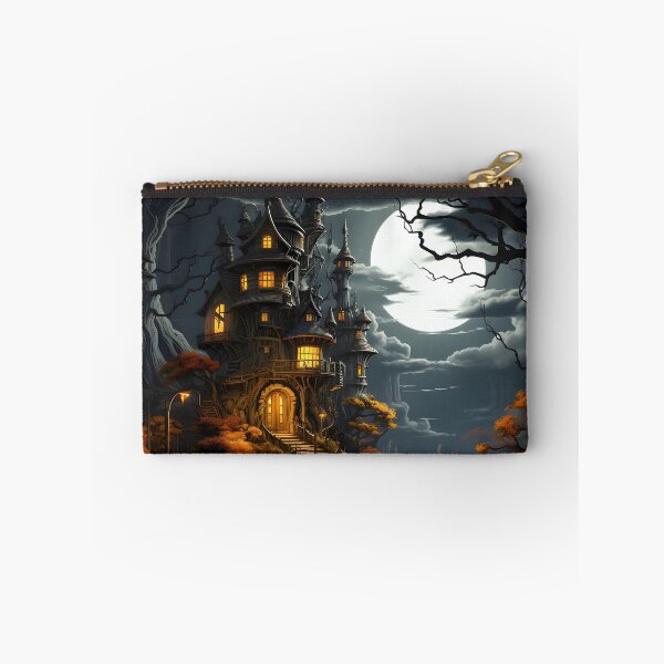 Item preview, Halloween Haunted House designed and sold by ConfettiSkyArt.