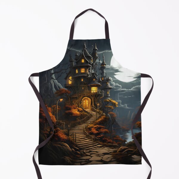 Item preview, Halloween Haunted House designed and sold by ConfettiSkyArt.