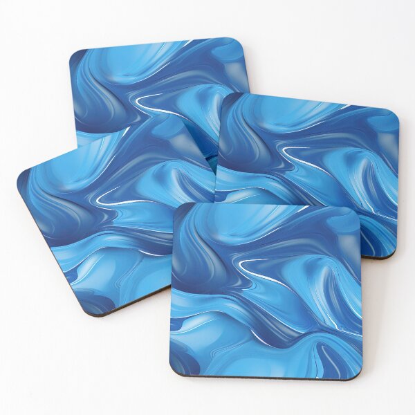 Item preview, Liquid Plastic effect background, blue colour designed and sold by Graphics By Craig.