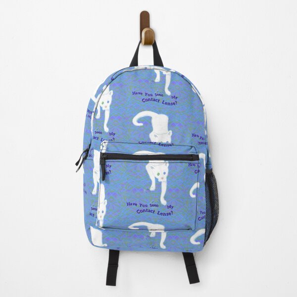 Item preview, Have You Seen My Contact White Cat designed and sold by IvaRenee.