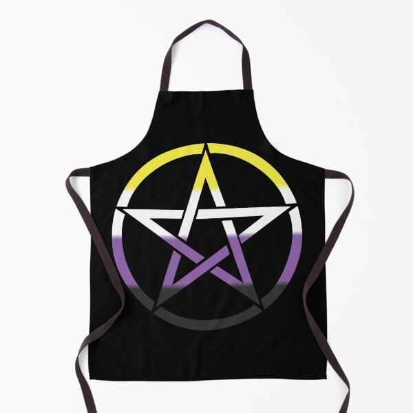 Item preview, Non Binary Colors Pentagram 3 designed and sold by TheirChoice.