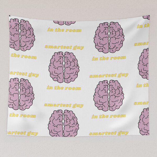 Item preview, Smartest Guy in the Room (Brain) 2 designed and sold by MerchQuiTue.