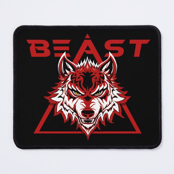 Item preview, beast mode on (angry wild wolf) designed and sold by hayrpictures.