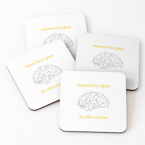 Item preview, Smartest Guy in the Room (Brain) 5 designed and sold by MerchQuiTue.