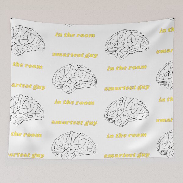 Item preview, Smartest Guy in the Room (Brain) 5 designed and sold by MerchQuiTue.