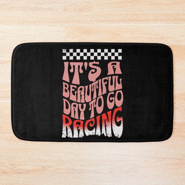 Item preview, It's A Beautiful Day To Go Racing Checkered Flag  designed and sold by CarantinedChaos.