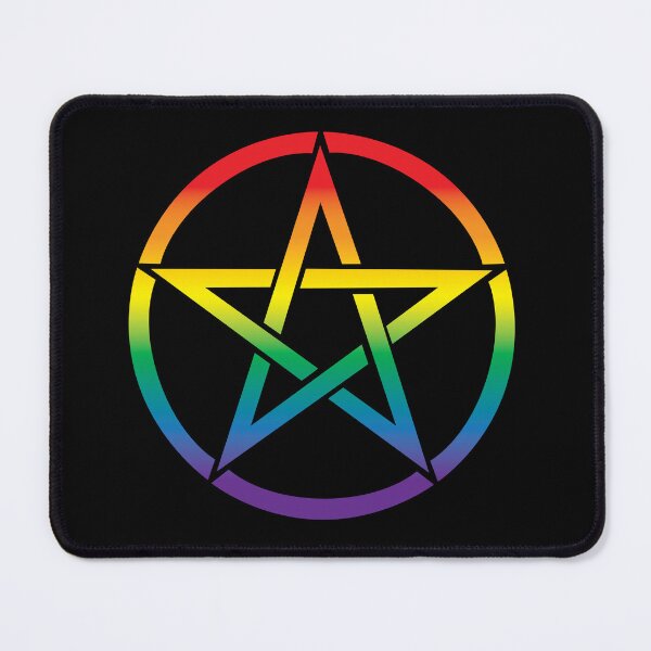 Item preview, 6 Color Rainbow Pentagram 3 designed and sold by TheirChoice.
