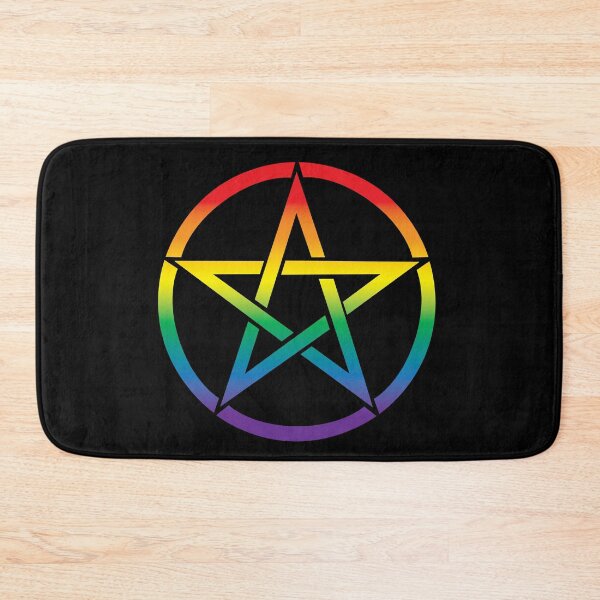 Artikelvorschau, 6-farbiges Regenbogen-Pentagramm 3 entworfen und verkauft von TheirChoice.