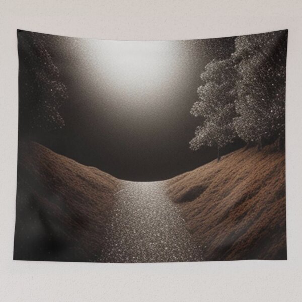 Item preview, Metallic rust landscape  designed and sold by Roxburylane.