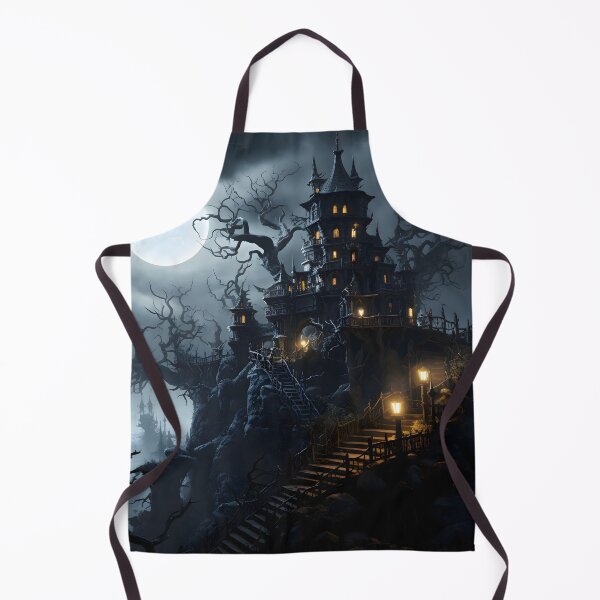 Item preview, Halloween Haunted House designed and sold by ConfettiSkyArt.