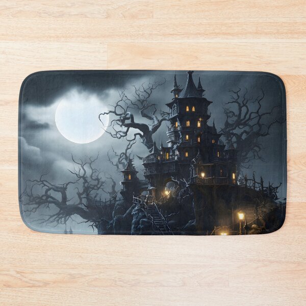 Item preview, Halloween Haunted House designed and sold by ConfettiSkyArt.