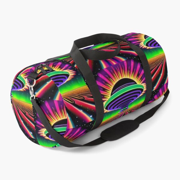 Item preview, Area 51 – Trippy Neon Retro UFO 73 | Grusch designed and sold by Benito Del Ray.