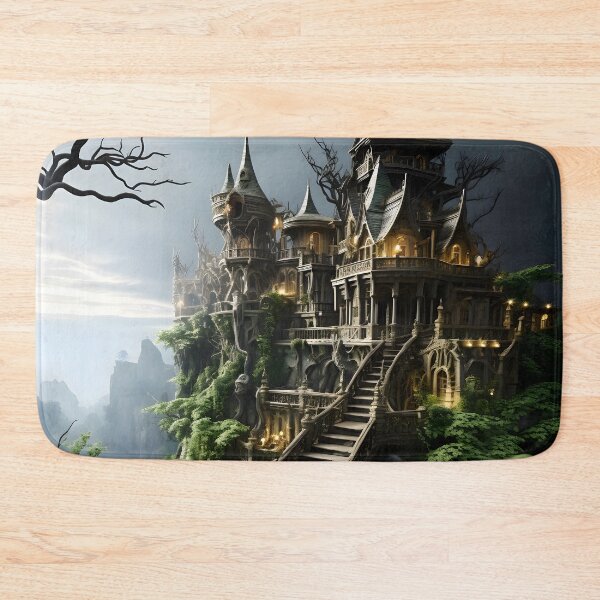 Item preview, Haunted Castle designed and sold by ConfettiSkyArt.