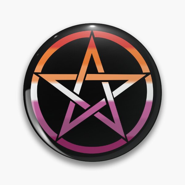 Item preview, Lesbian Colors Pentagram 3 designed and sold by TheirChoice.