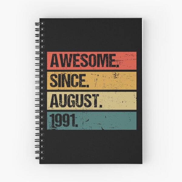 Item preview, Awesome Since August 1991 | Made In 1991 | Vintage August 1991 designed and sold by Christina-grich.