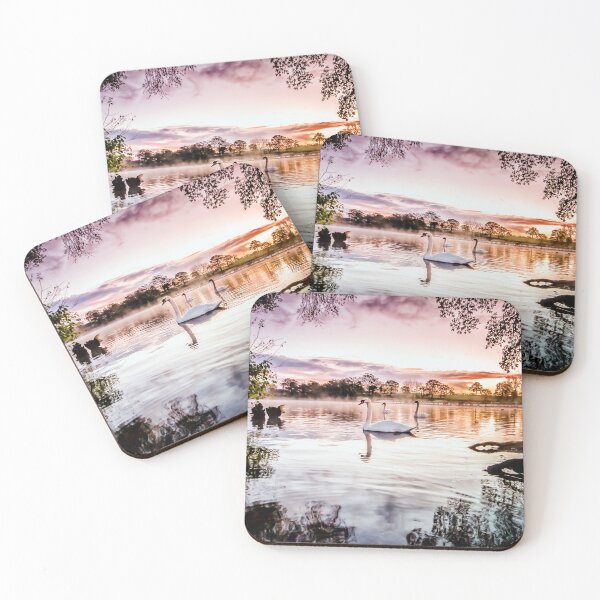 Item preview, State of Grace - Morning Swans at Redesmere designed and sold by TravellingSimon.