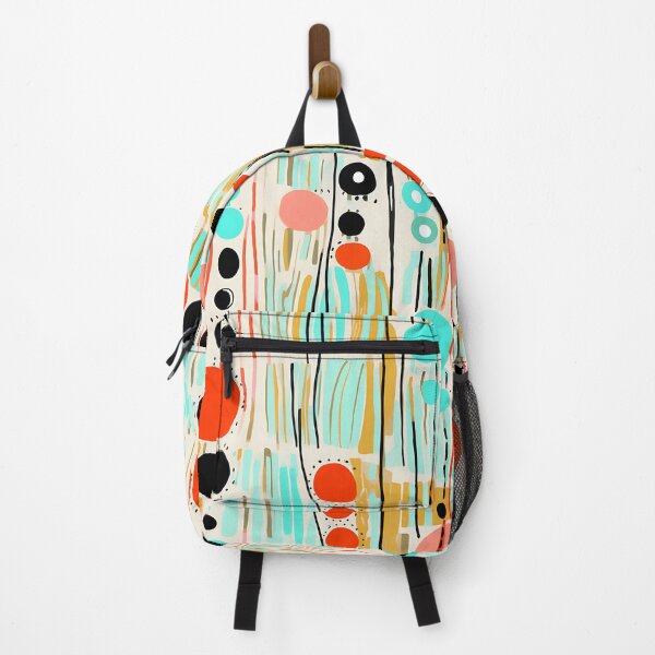 Item preview, Mid-Century Cotton Canvas: A Colorful Abstract Journey designed and sold by vadimcarazan.