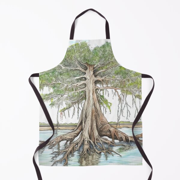 Item preview, Bald cypress drawing designed and sold by ComicsFactory.