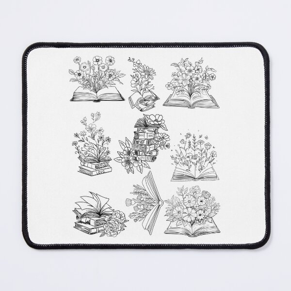 Item preview, Open Book With Flowers, Cool Book With Flowers Design for books and flower lovers designed and sold by Sun Rise.