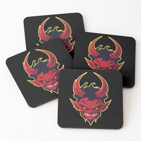 Item preview, Halloween Red Devil Head Horror Longing For Evil designed and sold by wingstar.