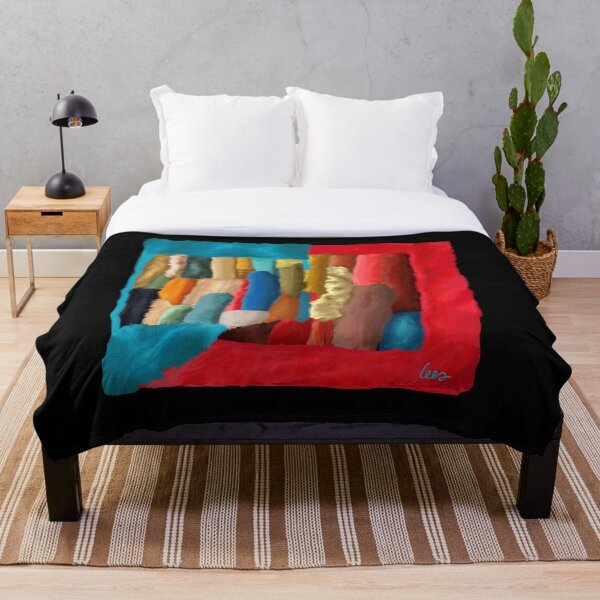 Item preview, Fondo abstracto azul rojo designed and sold by MentaLee.