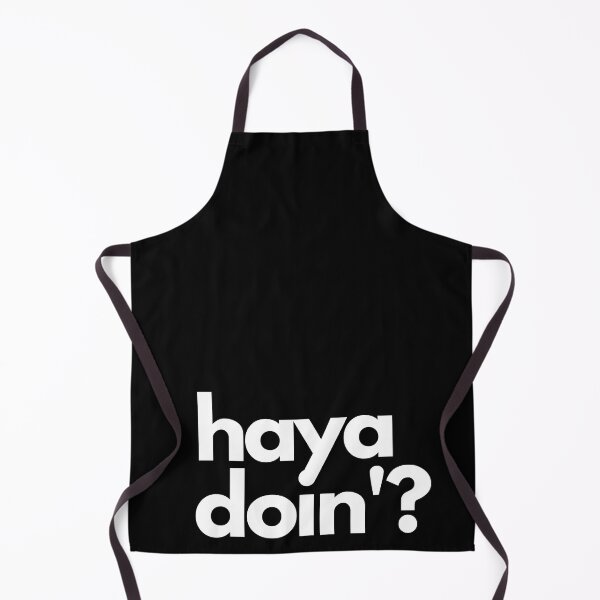 Item preview, Casual "Haya Doin'?" Text Print T-Shirt Design designed and sold by imaginariumlab.