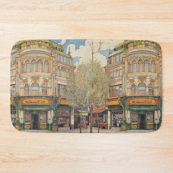 Item preview, Bakersfield city drawing designed and sold by ComicsFactory.