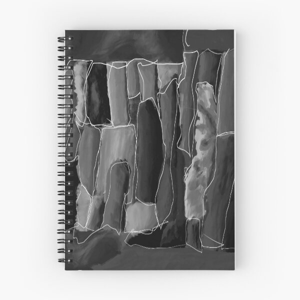 Item preview, Abstract black & white (white background) designed and sold by MentaLee.