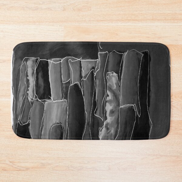 Item preview, Abstract black & white (white background) designed and sold by MentaLee.
